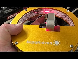 The Nicest Knife Laser Goniometer I have ever seen from SlipaKniven.com