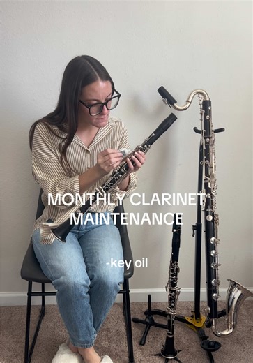 taking better care of my instruments in 2026 ✔️ #clarinet #bassclarinet #fyp