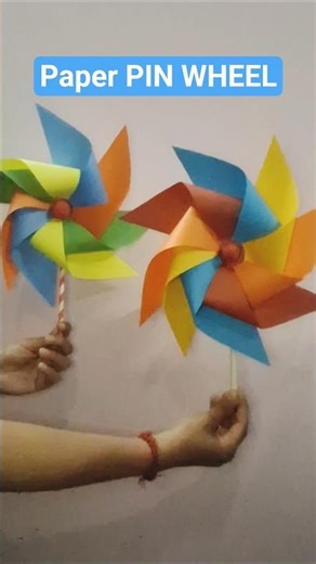 Celebrate FESTIVALS 😊 with PIN WHEEL 🎉 #diy #craft #baisakhispecial #trending #hawahawasong #easy