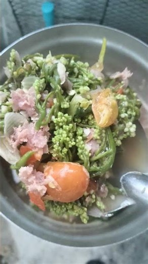 มาเด้อจร้กินข้าวแลงนำกัน แกงผักปังใส่แนมจร้