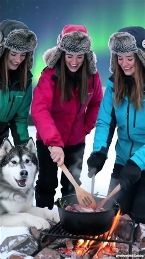 #42 “Alaskan White – Reindeer Stew Beneath the Aurora”