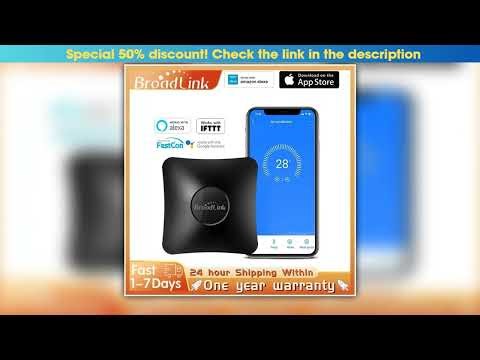 Broadlink RM4 Pro IR RF WIFI Universal Smart Remote Control RM4 Pro Smart Home Automation Work