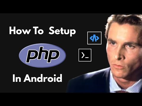 How to Setup PHP in Android with Termux and Acode Editor