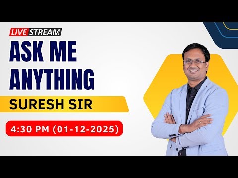 Ask me Anything | Suresh Sir | LTX IAS | Vizag | Today 4:30 PM