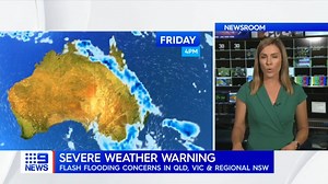 6.2K views · 56 reactions | Severe weather warnings are in place across the country tonight. Intense thunderstorms are moving through New South Wales and parts of Queensland are also copping the wet weather. #9News | Nightly at 6pm | 9 News Sydney | Facebook