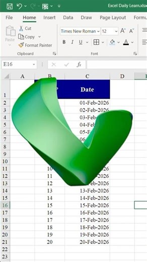 Auto Generate Numbers & Dates in Excel Quick Trick #excel #spreadsheetmagic #excelshortcuts