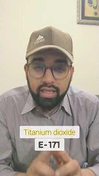 Titanium Dioxide ? 🤔 The Truth Behind the "White Paint" in Your Food
