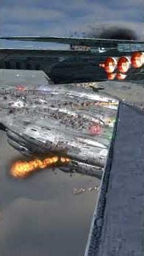 Fight of Super Ships Star Wars Empire at War Remake AR IV