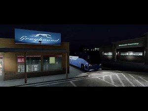 American Bus Simulator | Custom Greyhound MCI G4500 |