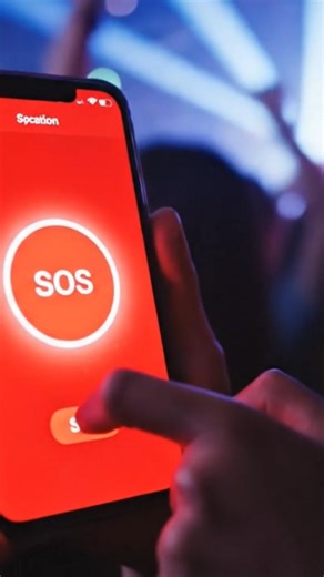 Emergency? Just Tap SOS on WEweVibe! 🆘✨ #Shorts #wewevibe #privacyfirst #