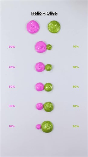 Color Mixing Showdown: Ruby Red vs Azure Blue