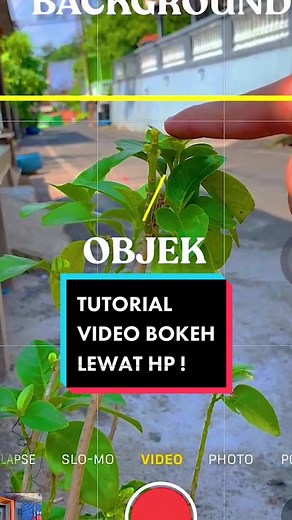 Cara Edit Video Bokeh dengan HP | Tutorial Video Blur