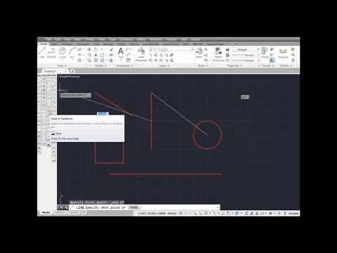 A. Endpoint, Center, Midpoint, & Quadrant Osnaps