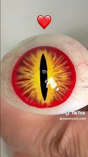 🐱👁️🆕 Weighted Contact Lenses That Don't Rotate? 👀 || Cat Eye Contact Lenses Showcase & Vision Test 🐍