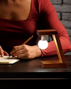 Floating Table Light on a Magnetic Field! | Earth Wonders