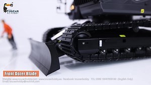 The frog 1/14 hydraulic rc 135US excavator | Toucanhobby