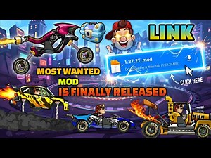 MOST WANTED HCR2 MOD FINALLY RELEASED 🔥🚗 A LOT REWARDS & MAPS 😱
