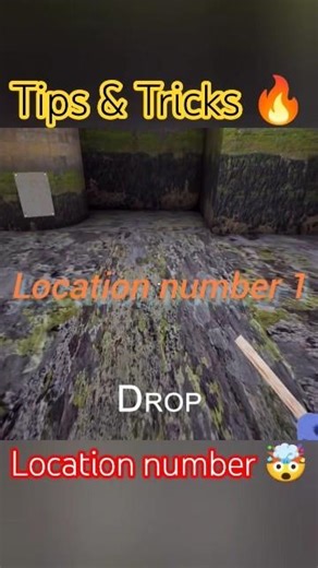 Granny chapter 1 Sparkplug all location 🤯🔥#grannyglitches #grannygame#shorts#viralgranny