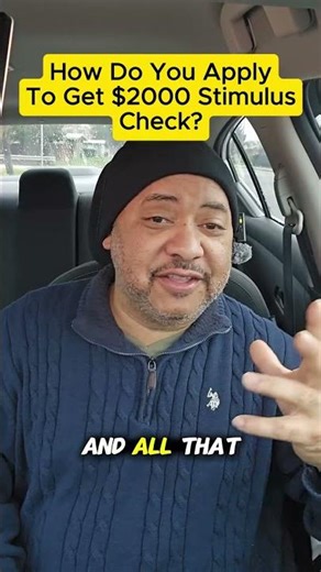 How do you apply to get $2000 Stimulus Check?