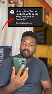 Is Your PC Fast? Read & Write Speed Check 🔥 PC slow aa? 🤔 SSD real speed theriyuma? Windows PC-la Read & Write speed easy-aa check pannalam 🔥 💻 HDD vs SSD difference ⚡ Speed correct-aa iruka illaya? 👉 Reel full-aa paarunga! #pc #techtips #technology #laptoptips #pctips | RAM Solution - Tamil