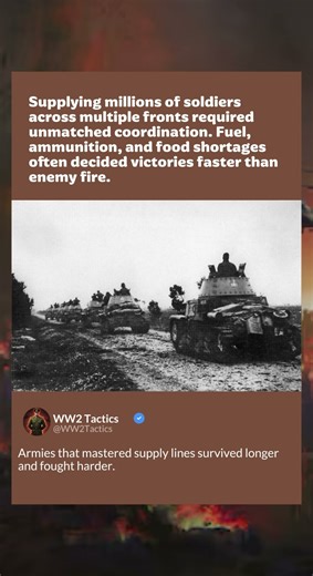The Supply Problem That Decided WWII Battles | WW2 Tactics