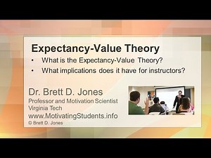 Expectancy-Value Theory v2 - see updated version https://www.youtube.com/watch?v=De5U-GE4YkE