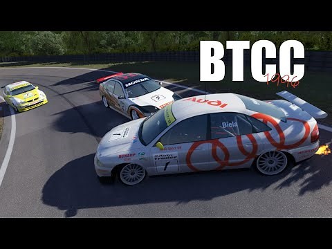 Audi A4 BTCC 1996 at Oulton Park | Full Race | Assetto Corsa