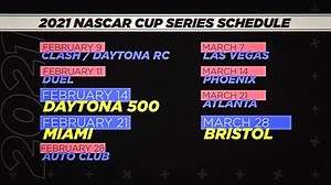 Mark you calendars! NASCAR has released the full 2021 Cup Series schedule. What race are you most looking forward to? | NASCAR on FOX