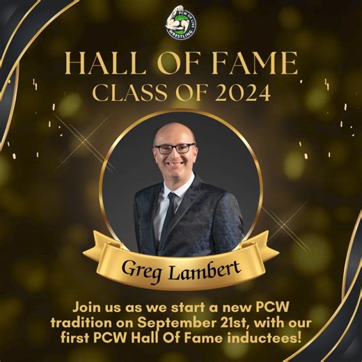 🎉 September 21st marks a new tradition at PCW! 🎉 We're proud to announce the launch of our PCW Hall of Fame! With a legacy spanning over a decade, it's time to honour those who have left a lasting impact on PCW, the fans, and the wrestling business as a whole. This is a long-overdue tribute to the stars and characters who have graced our ring and made PCW what it is today. 🌟 We are thrilled to announce our first inductee: Greg "The Truth" Lambert. Greg is a true credit to the UK wrestling sce
