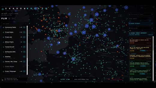 💥 ShadowBroker: A real-time, multi-domain OSINT dashboard that fuses 60+ live intelligence feeds into a single dark-ops map interface.https://t.co/UoqfrcHzqRAircraft, ships, satellites, conflict zones, CCTV networks, GPS jamming, internet-connected devices, police scanners, mesh radio nodes, and breaking geopolitical events, all updating in real time on one screen.