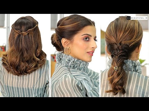 3 Chic Office Hairstyles | Office Hairstyles | Hair Tutorial | Be Beautiful
