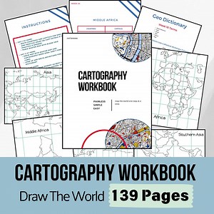 2nd Semester Cartography Workbook Printable Digital Download for Classical Homeschool Students Learning Drawing Geography Curriculum - Etsy