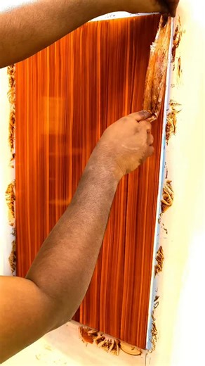 Vinod Kumar Varma on Instagram: "Amazing Wall Texture Design By Camal Oil Tube #texture #painting #reels"