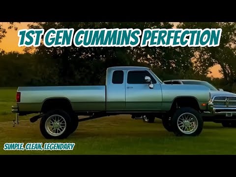 Cleanest 1st Gen Cummins Compilation 🔥 | Classic 12V Perfection