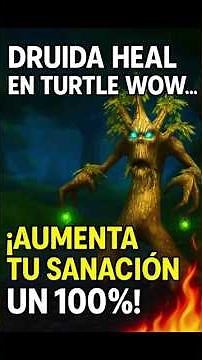 YOU'RE NOT A GOOD DRUID HEALER IF YOU DON'T KNOW THIS ⚠️ Turtle WoW PvE Guide to HEAL like the PR...