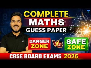 Class 10 Math Guess Paper Questions | Most Important Questions | CBSE 2026 | Abhinay Sir