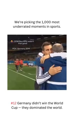 Sports • Highlights • Legends | Germany’s 2014 World Cup run was one of the most dominant performances international football has ever seen. From their flawless teamwork... | Instagram