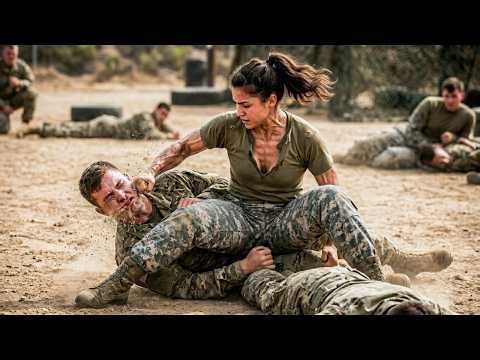 "New Recruit?" They Smirked—Until This Female Navy SEAL Dropped 8 Marines In 45s.