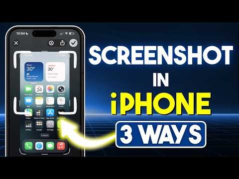 How to Take Screenshot in iPhone 16, 17 & More - 3 Simple iPhone Screenshot Tips Explained !