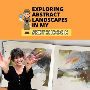 4.8K views · 139 reactions | Today, I'm exploring abstract landscape...