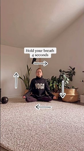 Box breathing - Improves focus and concentration!