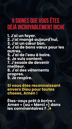 🙏 9 bénédictions à ne pas oublier #citations #motivation #citationsprofondes
