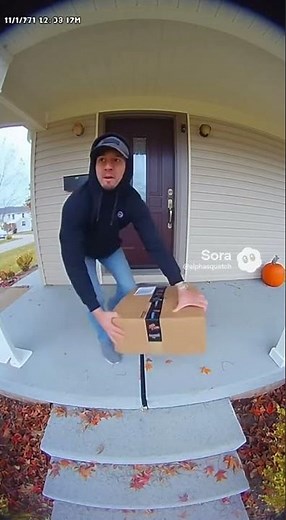 Caught on Camera: Porch Pirate Fails Badly!