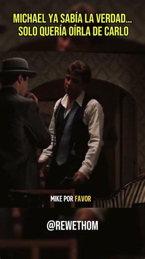 Michael Corleone made Carlo confess… and then he sentenced him | The Godfather
