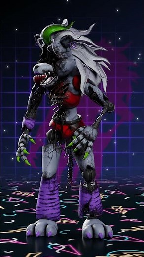 Shattered Roxanne FNaF Security Breach Animation