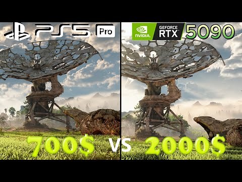 |4K60| RTX 5090 vs PS5 PRO | Quality Difference | HFW