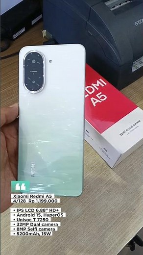 Redmi A5 | Xiaomi Redmi A5 Specifications and Price