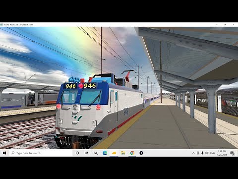 Trainz 2019: Amtrak AEM 7 (Payware) Clean, Weathered Versions