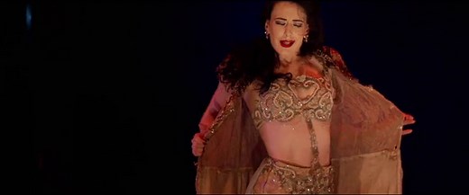 Vintage Burlesque Performer