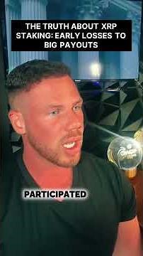 Unlocking the Secrets of XRP Stacking: Early Setbacks to Major Rewards.#crypto #xrp #xrpnews #viral